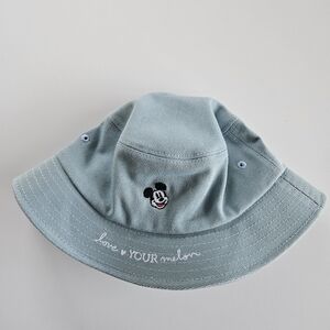 Love Your Melon X Disney Light Blue Mickey Mouse Bucket Hat Size L/XL